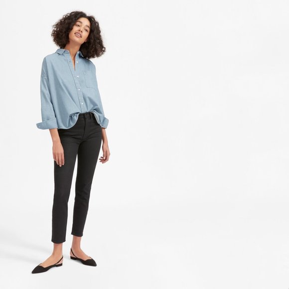 EVERLANE The Square Jean Shirt Oversized - Picture 13 of 15